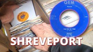 Buying vinyl records in Shreveport, Louisiana!