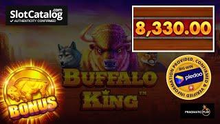 Big win. Buffalo King slot from Pragmatic Play