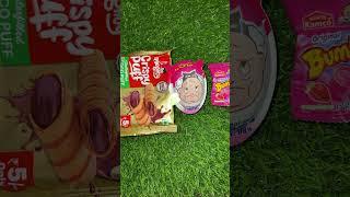 Crispy puff vs kindarjoy #trending #chocolate #youtubeshorts #viralvideo ️