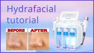 Hydrafacial Tutorial | How To Use Hydrafacial | Skin Care Treatment Step by Step