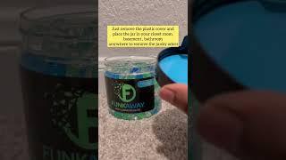 How to eliminate odor || Funkaway beads #odoreliminator #bathroom #cleaningroutine #closet #odor