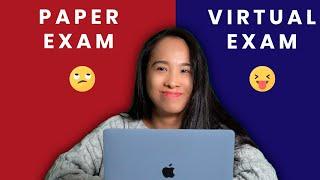 Paper Exam Vs Virtual Exam