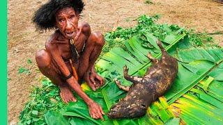 RARE TRIBAL FOOD of West Papua's Dani People!!! (Never Seen on Camera Before!!)