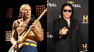 KISS' Gene Simmons "can’t remember anything Flea plays” and "does not like the sound of a bass be...