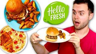 I tried Hello Fresh meals for a few days... TASTE TEST and REVIEW!