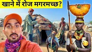 African Daasanach Tribe Nomadic Life | Eating  | Indian in Africa | Bansi bishnoi