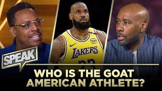 Slimmed-down Luka, Saquon talks tush push, LeBron, Wilt or Bo the GOAT American athlete? | SPEAK
