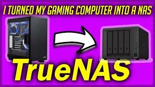 Building A NAS Using TrueNAS - Turning My Old Computer Into A NAS