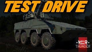 TEST DRIVING the NEW EVENT TANK! BOXER MGS! - War Thunder