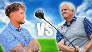 Challenging Golf Legend Monty to a Thrilling 9-Hole Match! 