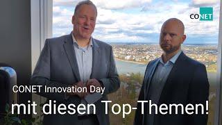 TOP-THEMEN beim CONET Innovation Day in Bonn!