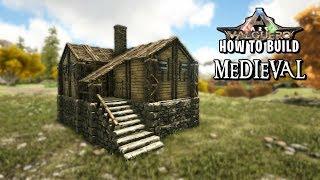 ARK: Small Medieval House - How To Build | Building Tutorial