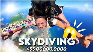 Top 5 Sky Adventures|| Loyal Luxury|| Sky diving