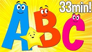 ABC Songs for Kids | A to Z (Uppercase) | ​​ Super Simple ABCs