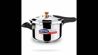 5.5 Litre Stainless Steel ULTRA Duracook Induction bottom Pressure Cooker #cooker #pressurecooker