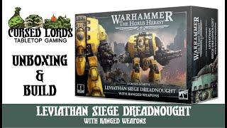 Leviathan Siege Dreadnought with Ranged Weapons Unboxing