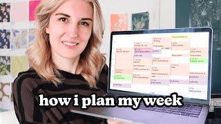 how i plan my week with ical + trello | time blocking for productivity