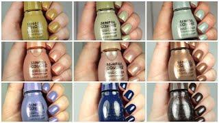 Sinful Colors Essenchills Collection | Live Swatch