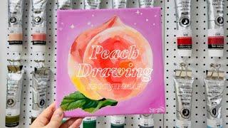 Peach Drawing | 복숭아 그림 | 나의 태몽 그리기