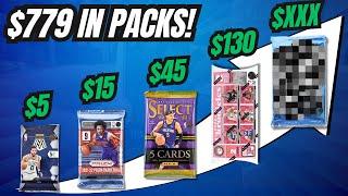 The Price Goes Up With Every Pack!! 18 Random Basketball Packs for $779