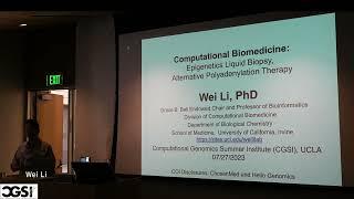 Wei Li | Computational Biomedicine  Epigenetics Liquid Biopsy and Alternative Polyadenylation Therap