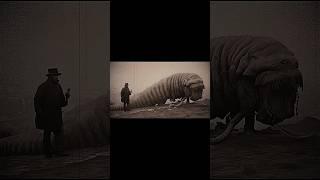 Explorer ￼finds the unimaginable #beast #nightmare #creepy #giant #scifi #ai