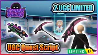 [UGC LIMITED] Cyber Killer Script - Collect Coins | Player ESP | Find Gun