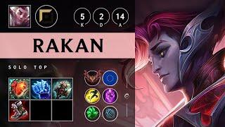 Rakan Top vs Irelia: Rampage - EUW Grandmaster Patch 14.24