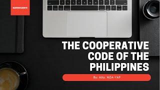 COOPERATIVES: GENERAL CONCEPTS AND PRINCIPLES