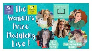 Women's Prize Plodalong Live, ft. Special Guests A Book Olive and Amelia Barlow Books!