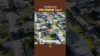 1억 원대 최고의 단독/전원마을 Top 4