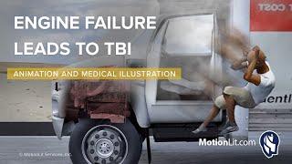 Animation Visualizes Fiery Engine Explosion in $42.7 Million TBI Settlement Claim