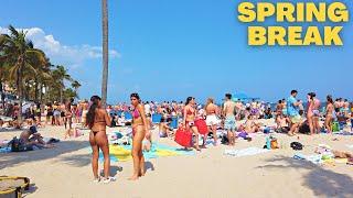 4K Spring Break 2023 BEACH PARTY WALK Fort Lauderdale, FL