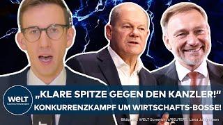 AMPEL-ZOFF: Lindner gegen Scholz! Kanzler und Finanzminister buhlen um Wirtschaftsbosse bei Gipfeln