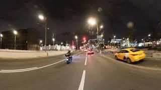 видео 360 Yamaha MT-07 Москва #2.8 на мотыке друга