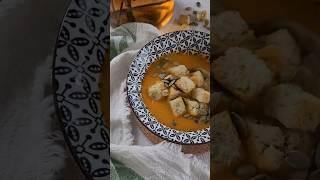 Крем-суп из тыквы и чечевицы | Creamy pumpkin & lentil soup #healfyfood #ппрецепты #shorts