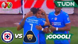 ¡GOLAZO DEL AZUL! La prendió sabroso | Cruz Azul 1-0 Pumas | Liga Mx - CL2023 J11 | TUDN