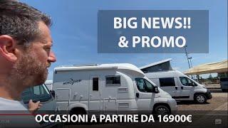 Usati a partire da 16900€ NEWS esclusive: Possl Sprinter 4x4, nuovi in pronta consegna. LUGLIO  24