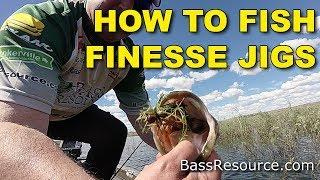 How To Fish Finesse Jigs (The Best Ways) | Bass Fishing