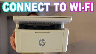 HP LaserJet Pro MFP M28w: Wi-Fi Setup in Minutes (No Cable Needed!)