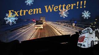 Truck-Vlog Part I ..winterliche A36 - einmal Richtung Braunschweig und zurück! 4k UHD