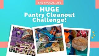 Huge Pantry Cleanout Challenge! | 5 Meals from Using my Kitchen Stockpile