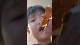 밤양갱 먹기 #밤양갱 #5초