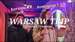  Romanian and Korean traveling together to Warsaw (Exchange, Erasmus in Poland) Kor/Eng