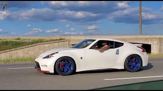 CLEAN 370Z NISMO TE37s - MOTORDYNE EXHAUST SOUND