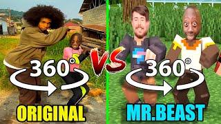 360° VR Tenge Tenge meme Original Vs MrBeast