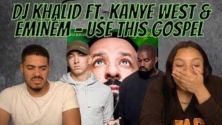 EMINEM FLOW WAS SMOOTH! - USE THIS GOSPEL BY DJ KHALED FT. KANYE WEST & EMINEM REACTION!