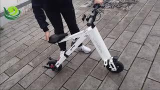 Become the one who shuttles flexibly in the congested traffic. Easily fold into the trunk of the car