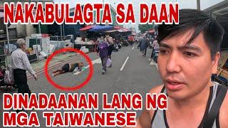 Matandang Taiwanese Nakahandusay Sa Gitna Ng Kalsada Habang Kami Ay Namamalengke 