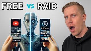 InVideo AI Free Version vs Paid Comparison